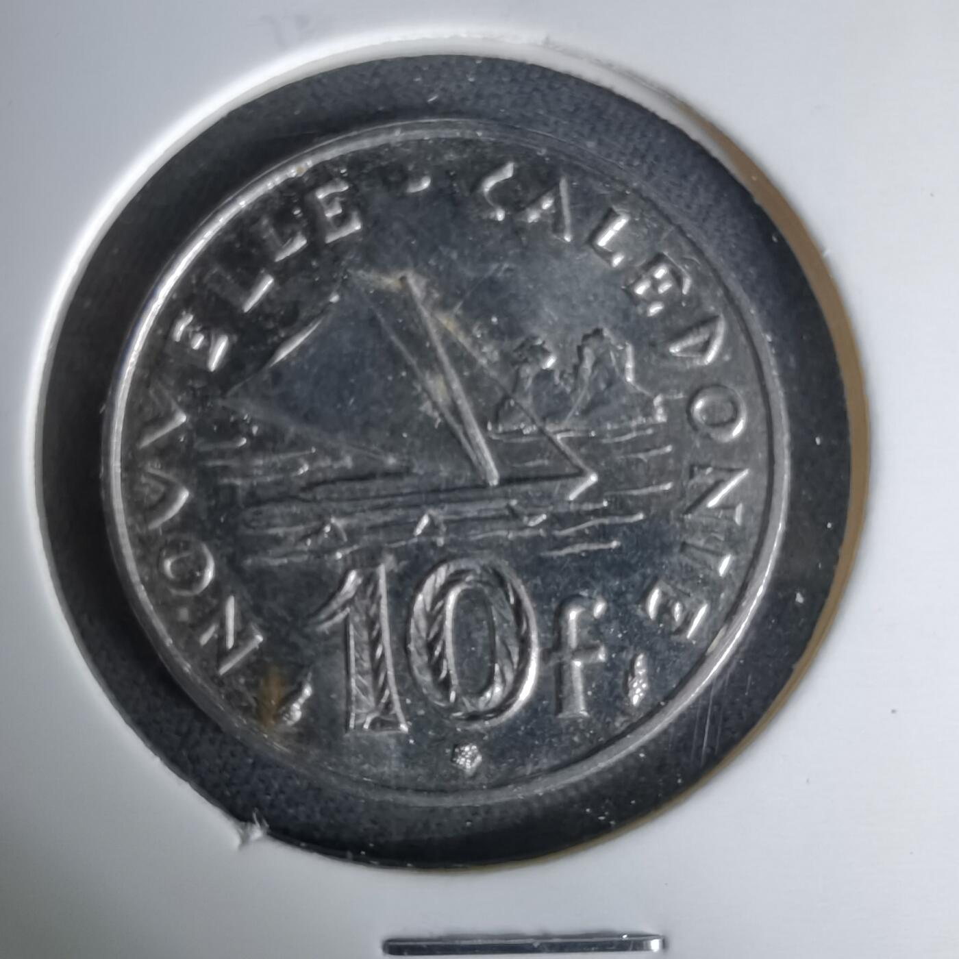 沼泽如烟--第1041场 法属新喀里多尼亚1991年10法郎