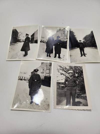 南水社第5次拍卖  二战德国海军军人照片一组（军官/水兵）