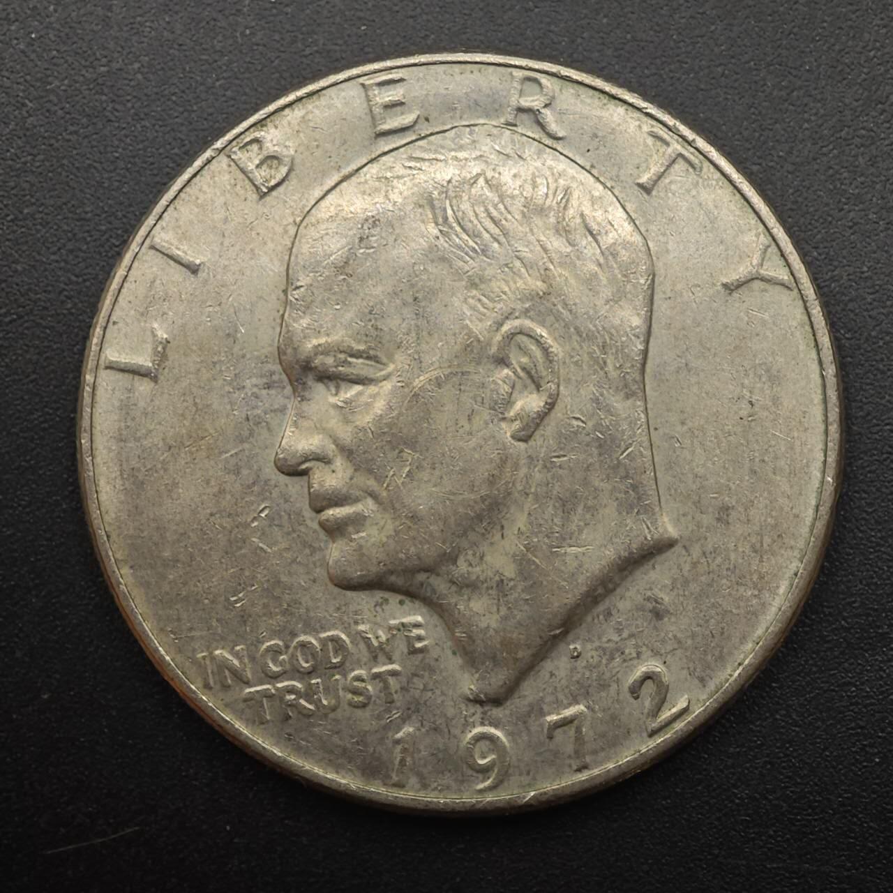 【淘币小摊】实时拍第八百八十七拍   散币场    每周一统一发货 美国1971年月球鹰美元