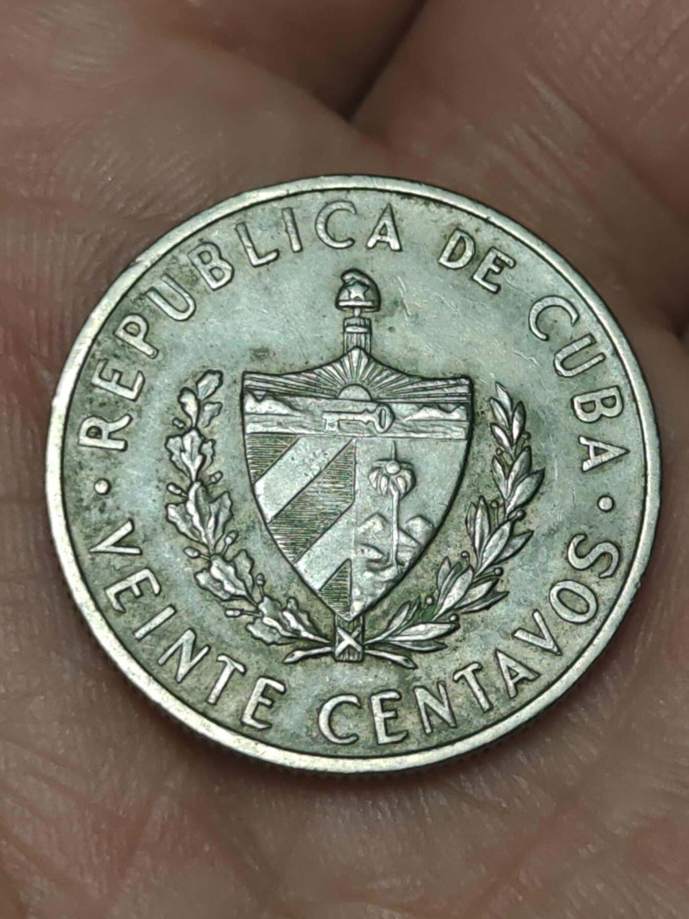 2026年第三十九场(总第二百零八场）外国好品散币场(免佣金) 古巴🇨🇺1962年20分(1962–1968年版，首发年)