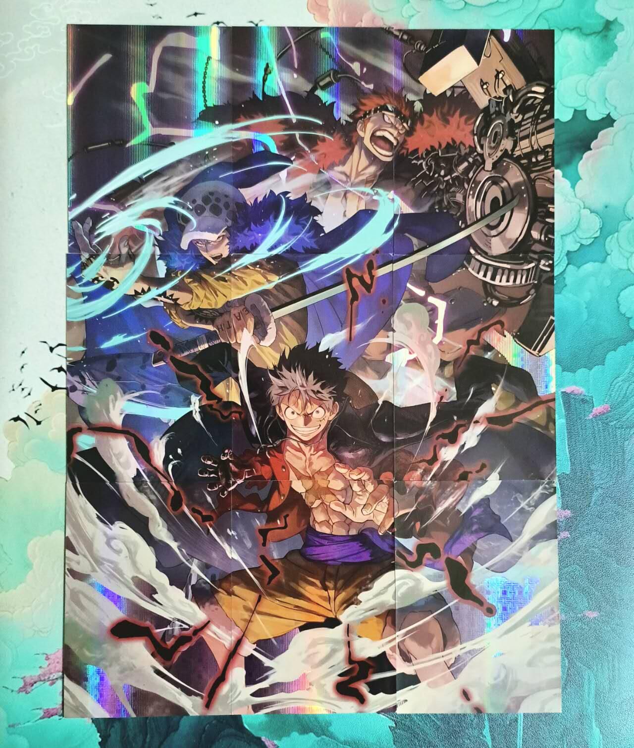 龙虎卡牌-八一场（满200元包邮，无佣金，每周六结拍，欢迎送拍） 彩闪9拼 海贼王 超新星三人组