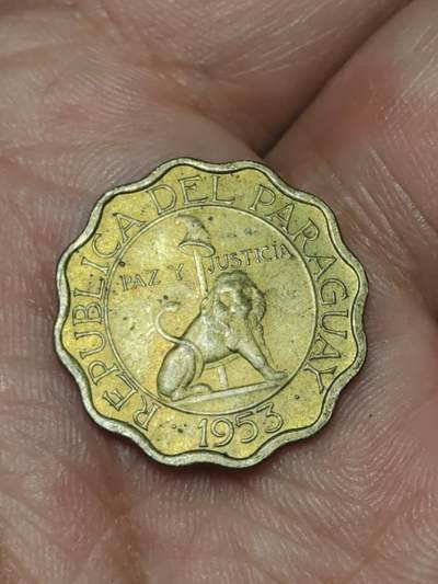 2026年第三十九场(总第二百零八场）外国好品散币场(免佣金) - 巴拉圭🇵🇾1953单年份15分