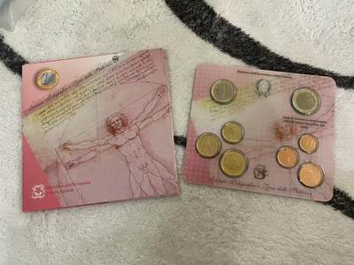 ❤️【币观天下】❤️ 第347期钱币拍卖场- 2026.4.3周五晚上6点半场 长期征集拍品  - 意大利2005年官方原装套币 品相如图正常氧化