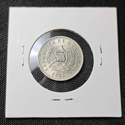 KK钱币收藏小铺  第417期 2月预留时间 周末发货 2000危地马拉10分