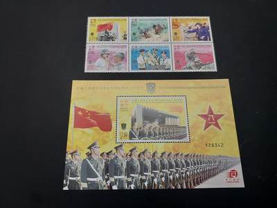 博彦收藏    4月8日 8点 邮票专场 - 澳门 驻军15周年型张/邮票一组全新