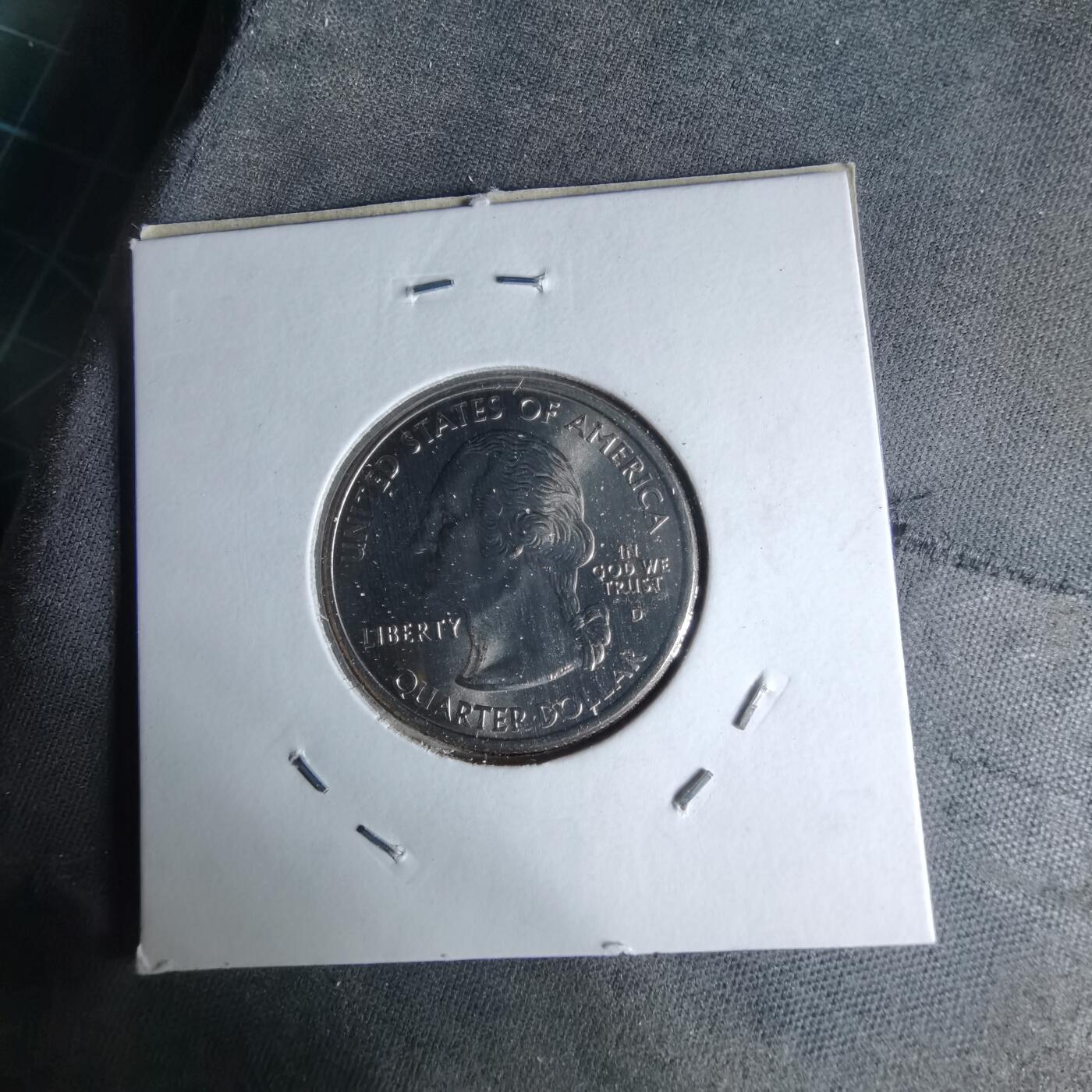 沼泽如烟--第1041场 美国2004年25分纪念币