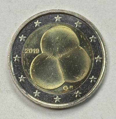 S&S Numismatic世界钱币-拍卖 第125期  - 芬兰2019年 国家宪法颁布100周年 2欧元双色纪念币