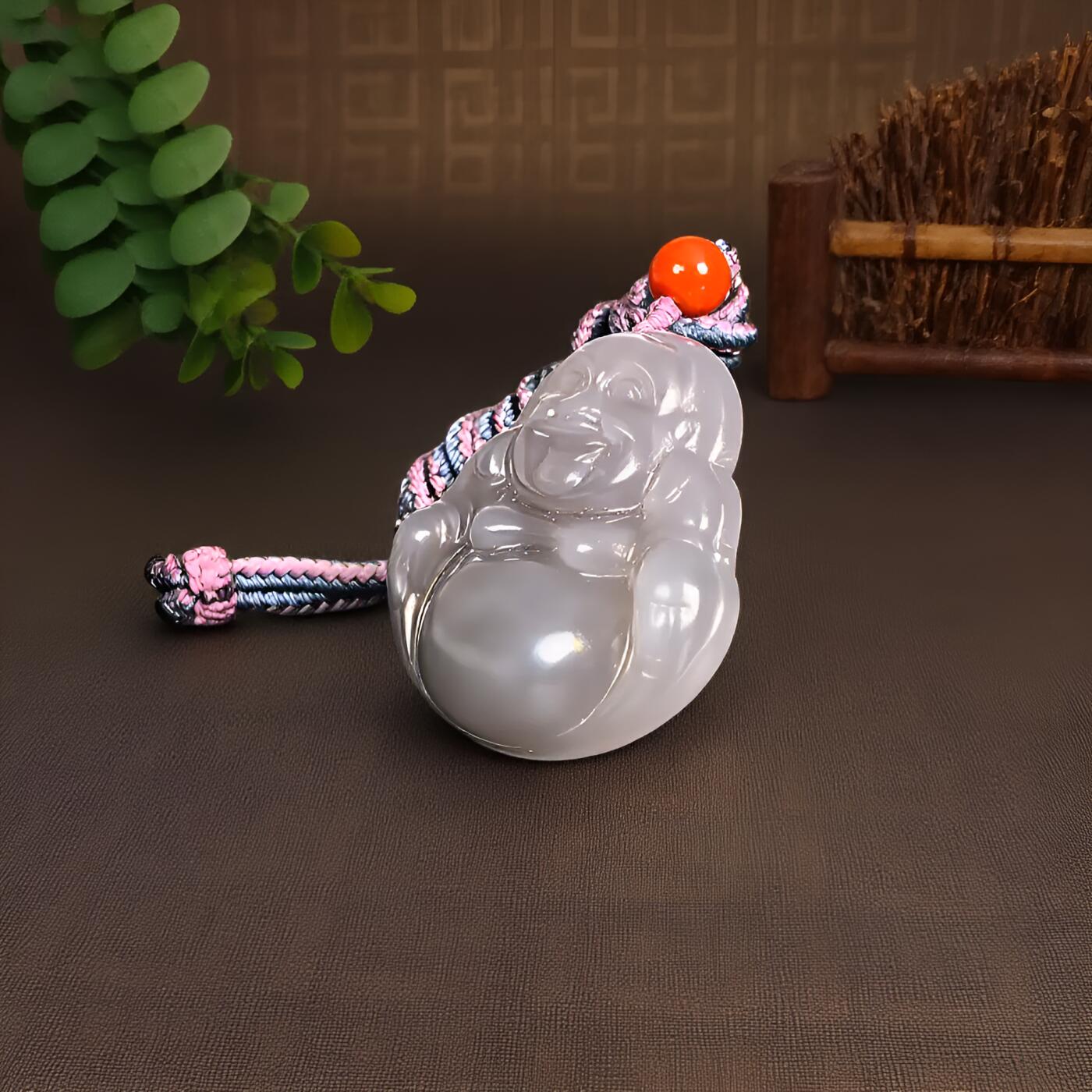 碧月说宝 君子怀瑾·当代和田玉清风专场（七） 和田玉烟紫佛