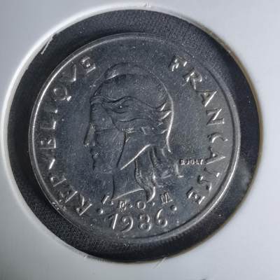 沼泽如烟--第1041场 - 法属新喀里多尼亚1986年10法郎