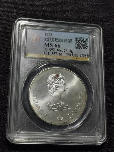 天下钱庄专场欢迎参拍 - 加拿大5加元银币，925银