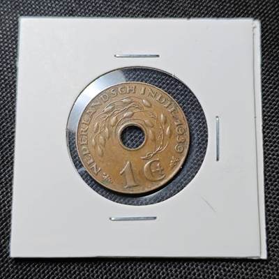 KK钱币收藏小铺  第417期 2月预留时间 周末发货 1939荷属东印度1分