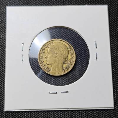 KK钱币收藏小铺  第417期 2月预留时间 周末发货 1932法国50分 