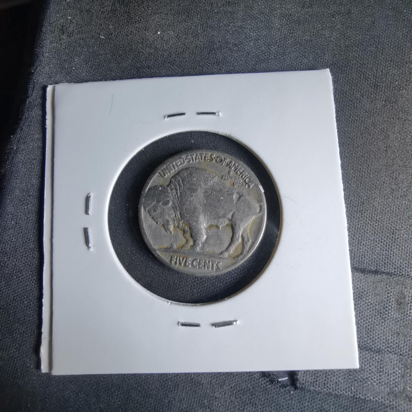 沼泽如烟--第1041场 美国1935年野牛五分