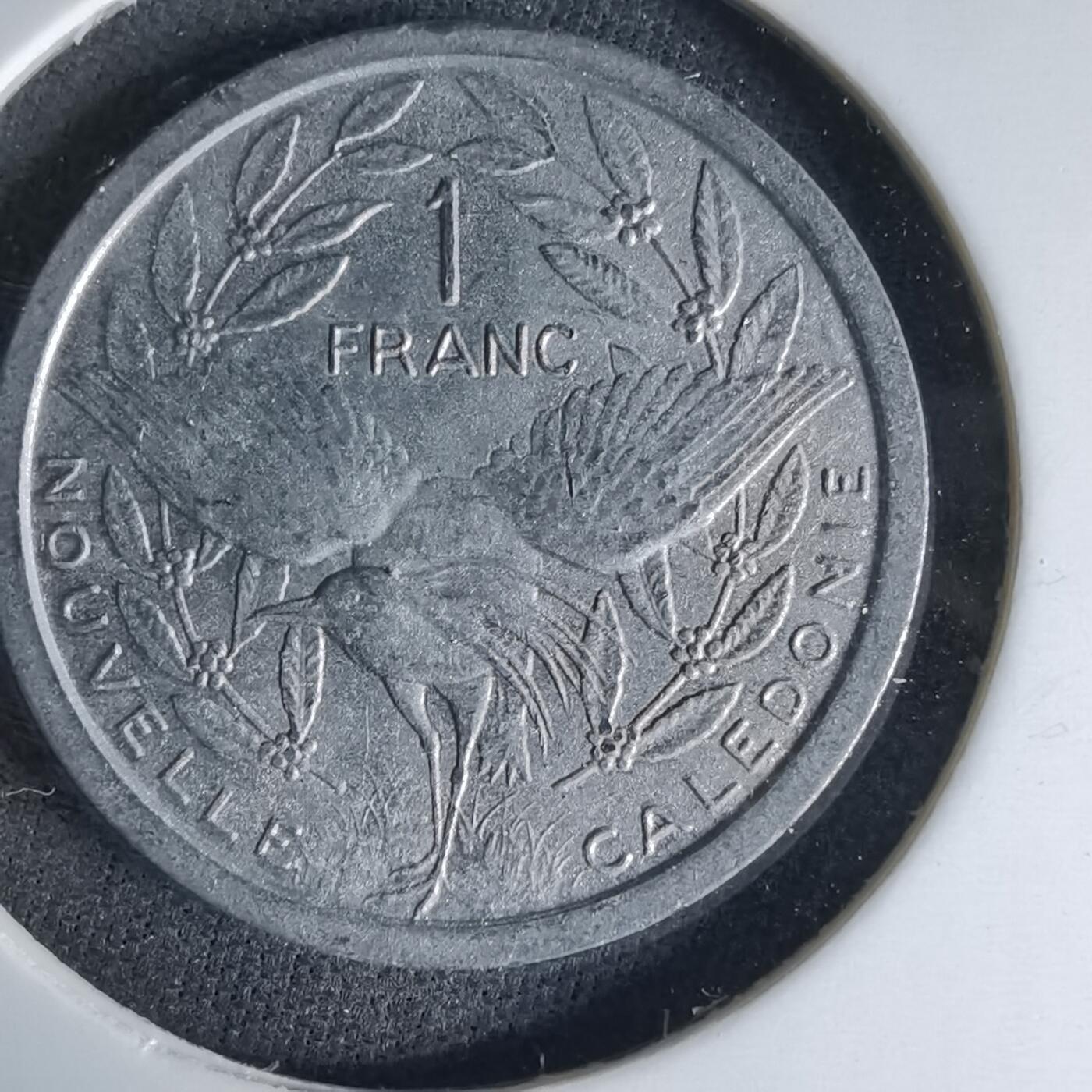 沼泽如烟--第1041场 法属新喀里多尼亚1982年1法郎