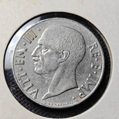 KK钱币收藏小铺  第417期 2月预留时间 周末发货 1941意大利20里拉