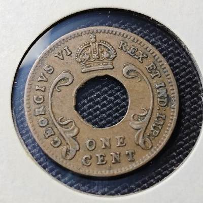 KK钱币收藏小铺  第417期 2月预留时间 周末发货 1942英属东非1分