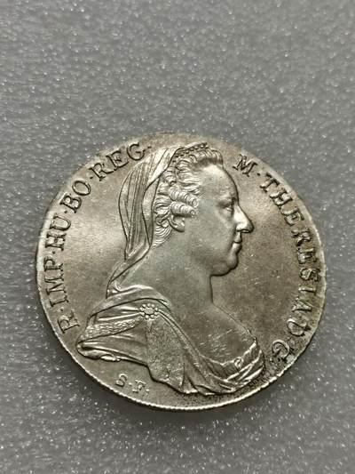 天下钱庄专场欢迎参拍 - 奥匈帝国大奶妈银币，官方后铸