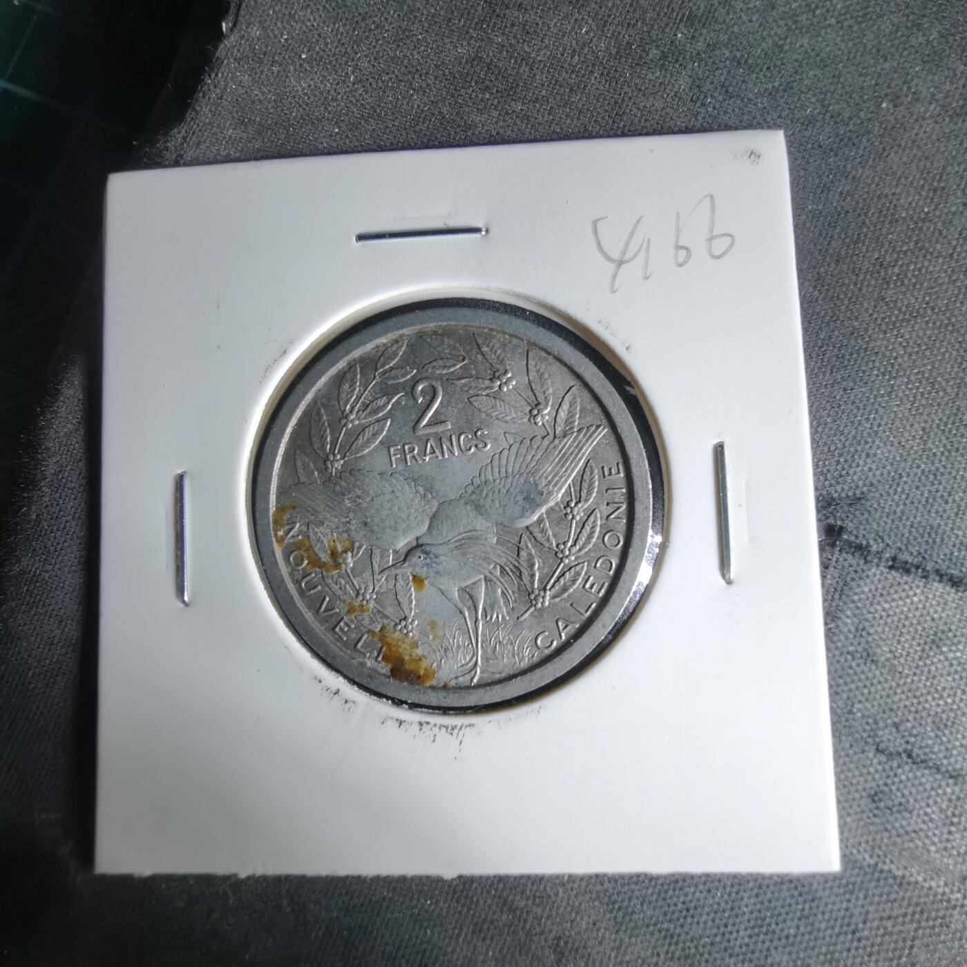 沼泽如烟--第1041场 法属新喀里多尼亚1949年2法郎