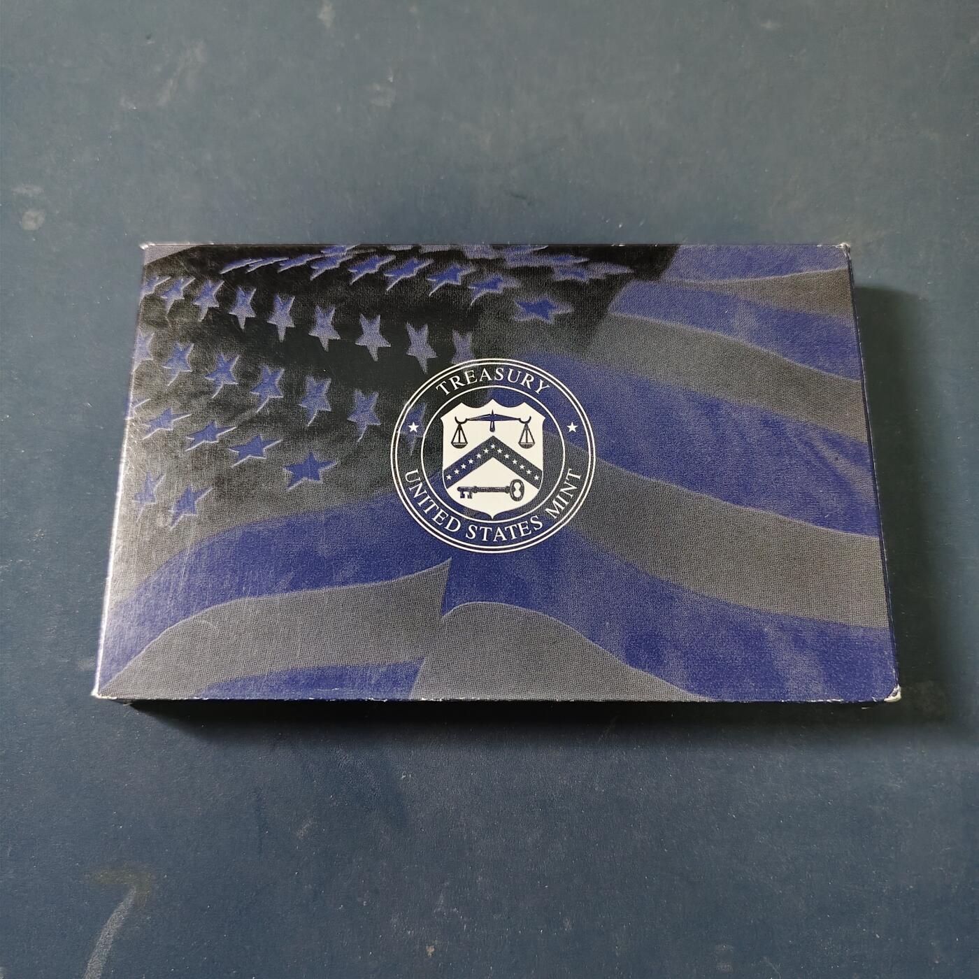 【全场包邮】纯粹捡漏拍517场 美国1999年官方封装精制套币（流通币一盒+州币一盒）-盒证全