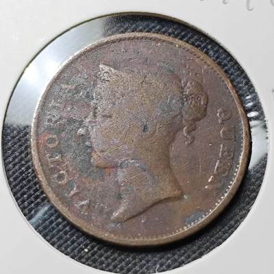 KK钱币收藏小铺  第417期 2月预留时间 周末发货  英属海峡铜币