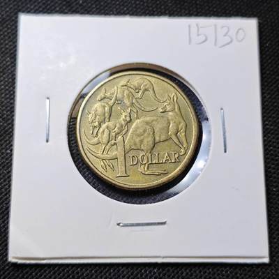 KK钱币收藏小铺  第415期 2月预留时间 周末发货 1984澳大利亚1元