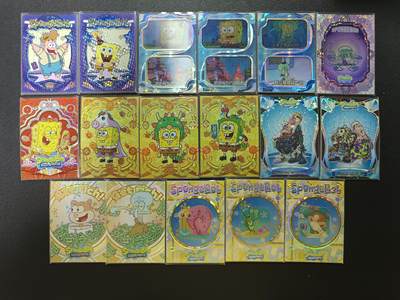 天玑星卡拍第183期《4.2周四截拍》持续收拍收评中 满赠卡需备注 - 海绵宝宝 限编300两张+032/189一张+限编266两张+限编249两张+限编222三张+非编七张