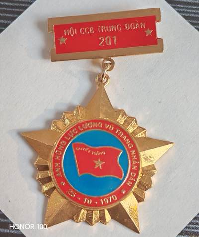 纪念章/纪念币 - 越南201团纪念章