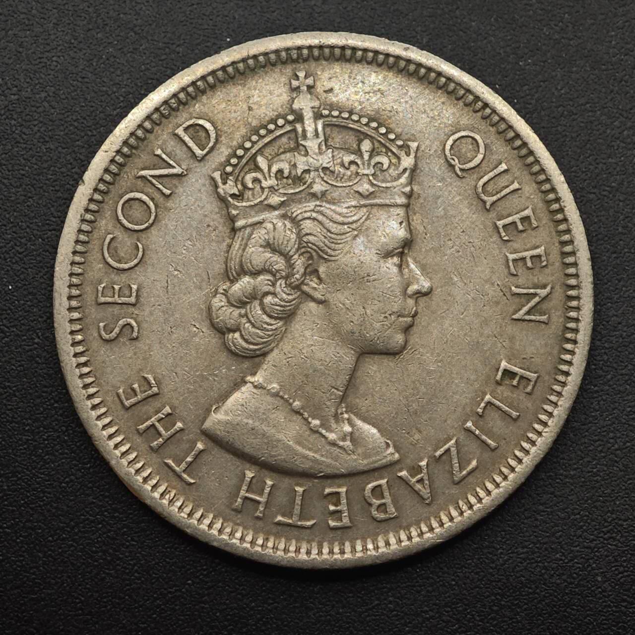 【淘币小摊】实时拍第八百八十七拍   散币场    每周一统一发货 香港1973年壹圆