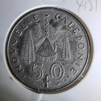 沼泽如烟--第1041场 - 法属新喀里多尼亚1983年50法郎