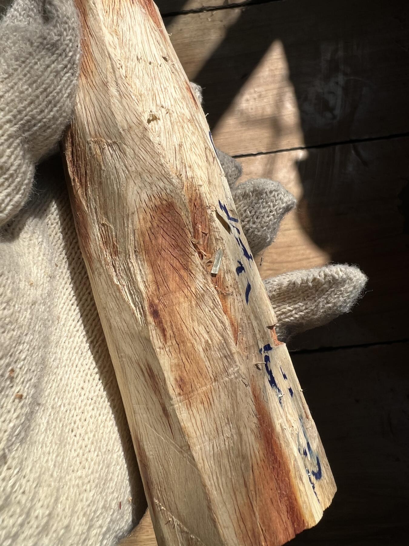 零元拍：  海南黄花梨。尺寸约148/46MM