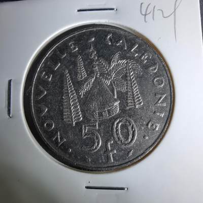 沼泽如烟--第1041场 - 法属新喀里多尼亚1992年50法郎