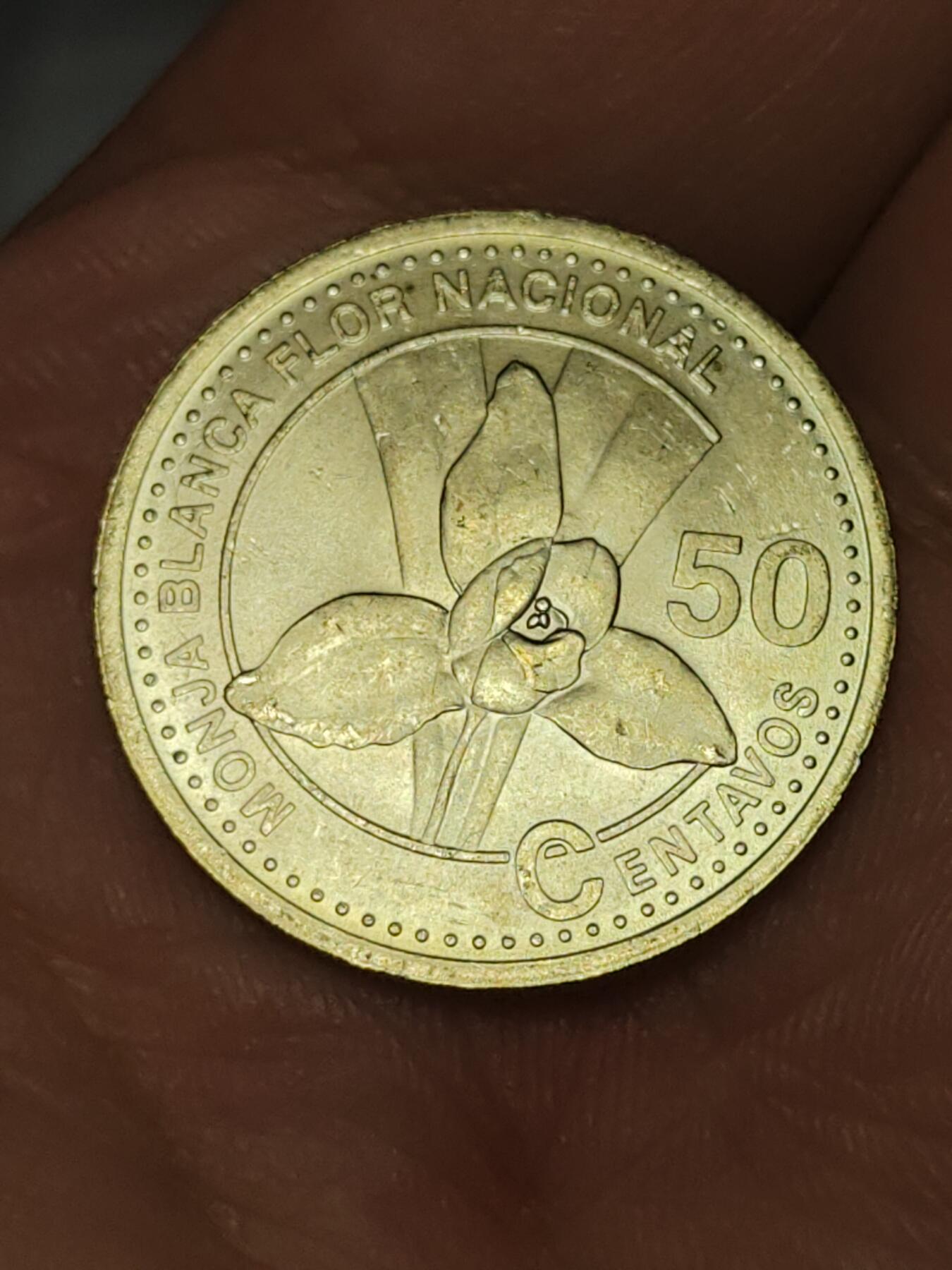 2026年第三十九场(总第二百零八场）外国好品散币场(免佣金) 危地马拉🇬🇹2001年50分(第一版50分)