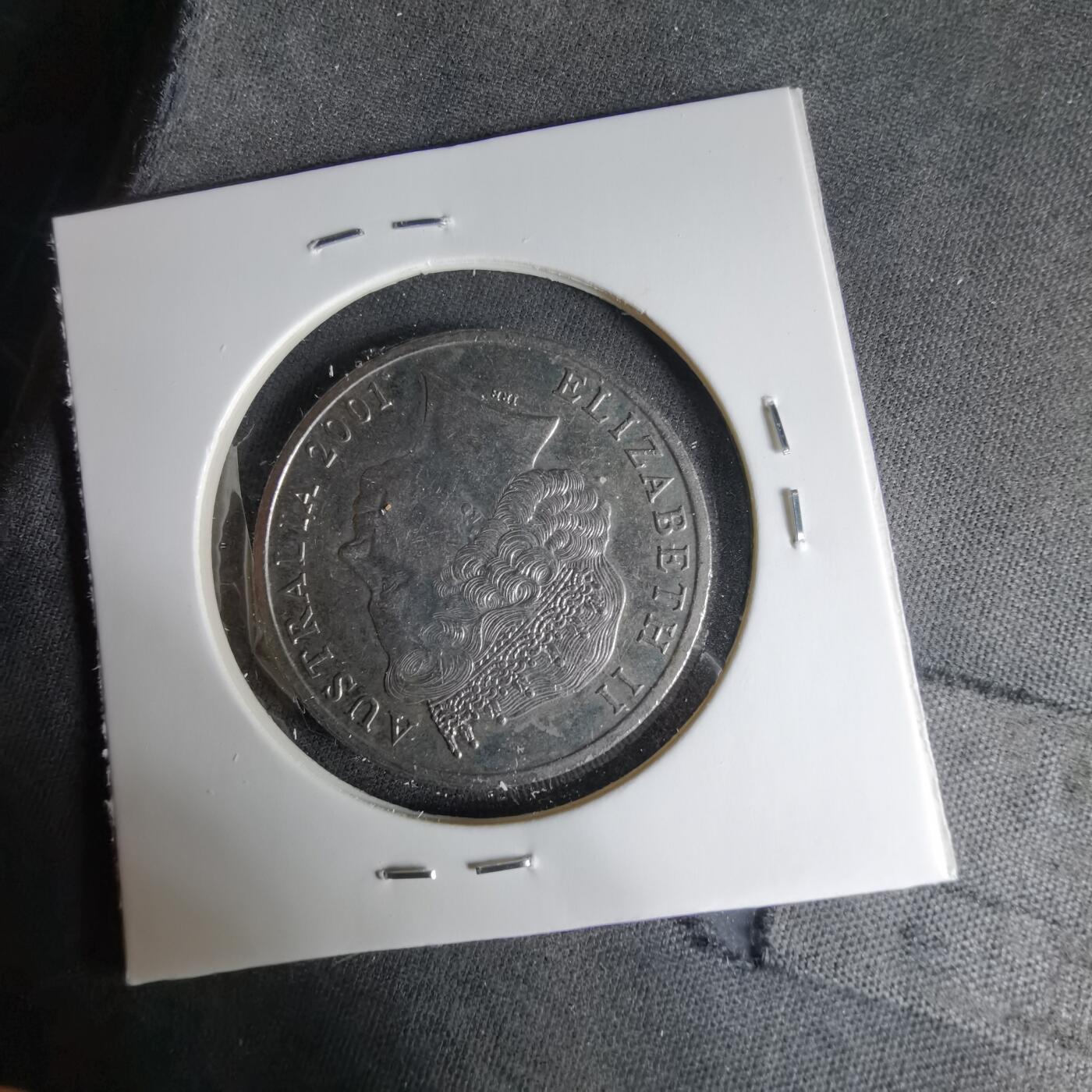 沼泽如烟--第1041场 澳大利亚2001年20分纪念币