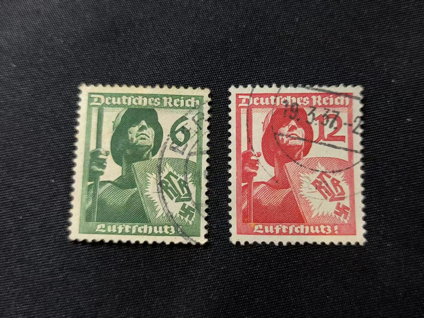 云宸嘉赏-勋臻佳藏四月精品甄选场次（低佣 一元一手） 德意志第三帝国--帝国防空联盟（RLB）纪念邮票