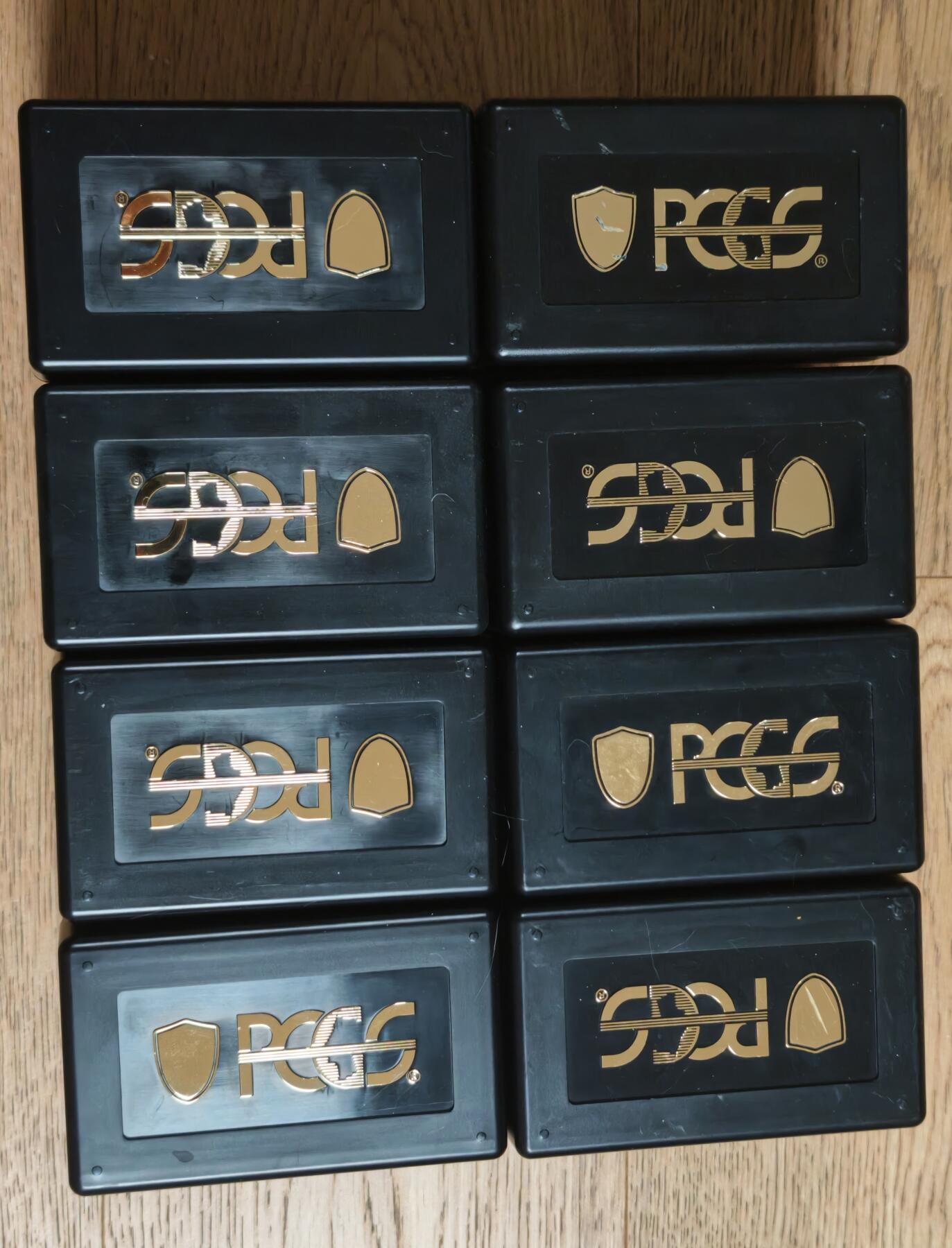 甄臻铺-世界币章拍卖（第58期），送拍享返佣金等优惠多多 PCGS10枚装盒子8个一组