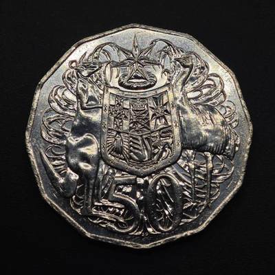 【淘币小摊】实时拍第八百八十七拍   散币场    每周一统一发货 - 澳大利亚2025年查尔斯三世50分镍币