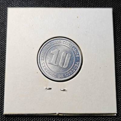 KK钱币收藏小铺  第417期 2月预留时间 周末发货 1974尼加拉瓜10分 