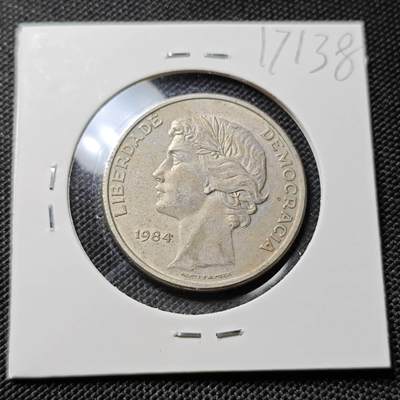 KK钱币收藏小铺  第417期 2月预留时间 周末发货 1984葡萄牙25埃斯库多 