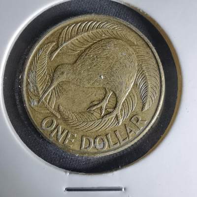 沼泽如烟--第1041场 - 新西兰1990年一元