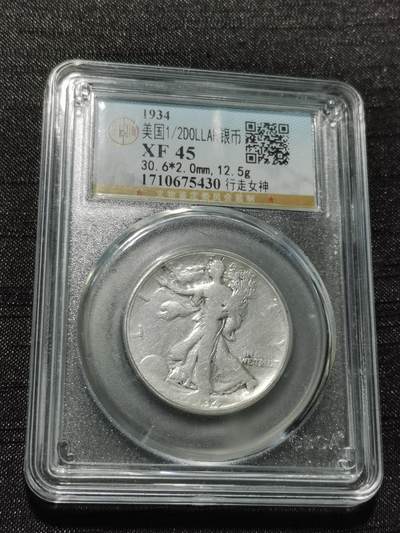 天下钱庄专场欢迎参拍 - 美国行走女神半圆银币