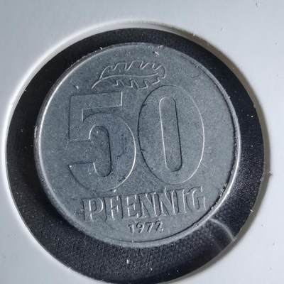 沼泽如烟--第1041场 - 东德1972年50芬尼