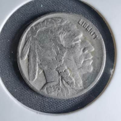 沼泽如烟--第1041场 - 美国1935年野牛五分