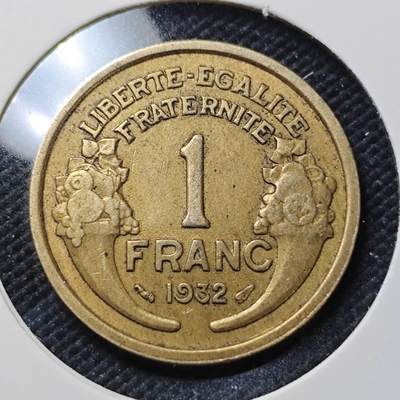 KK钱币收藏小铺  第415期 2月预留时间 周末发货 1932法国1法郎 
