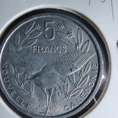 沼泽如烟--第1041场 - 法属新喀里多尼亚1952年5法郎