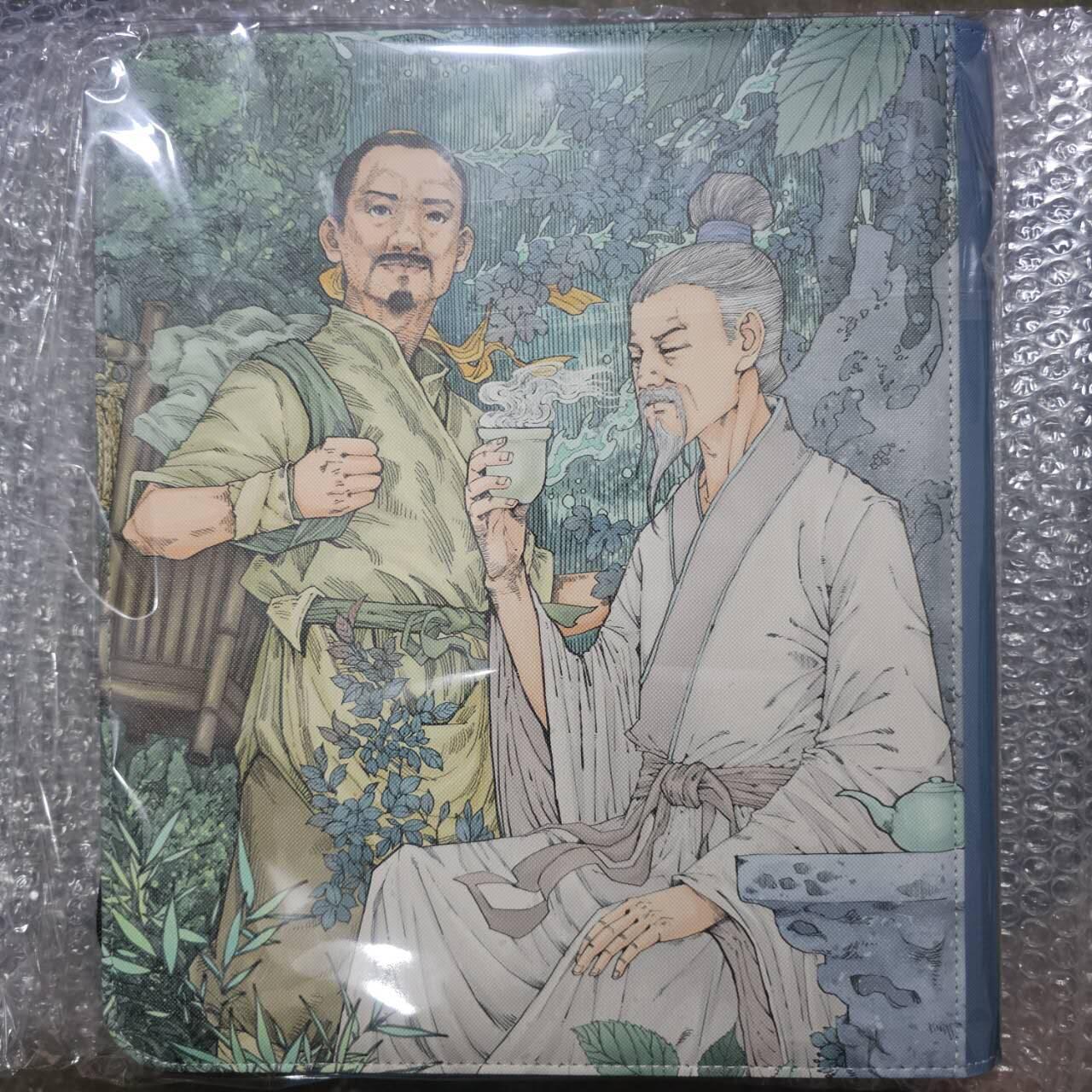 龙虎卡牌-八一场（满200元包邮，无佣金，每周六结拍，欢迎送拍） 【卡册】小花瓣 - 祖师爷主题九宫拉链卡册 (无卡页)