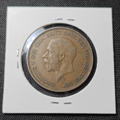 KK钱币收藏小铺  第415期 2月预留时间 周末发货  1936英国1便士