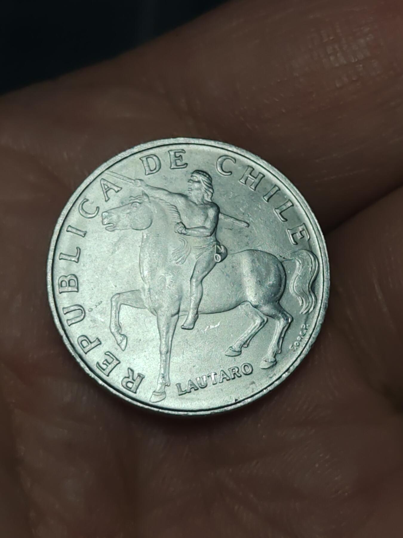 2026年第三十九场(总第二百零八场）外国好品散币场(免佣金) 少见–智利🇨🇱1972单年份5埃斯库多(1971–1975年第二版，铝材质版)