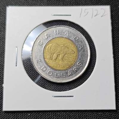 KK钱币收藏小铺  第415期 2月预留时间 周末发货 1996加拿大2元 