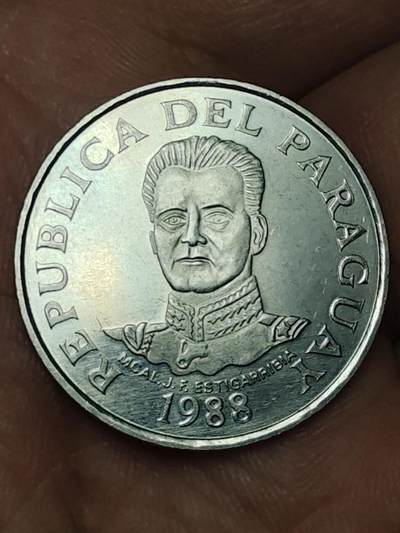 2026年第三十九场(总第二百零八场）外国好品散币场(免佣金) - 巴拉圭🇵🇾1988年50瓜拉尼(1975–1988年第二版，关门年)