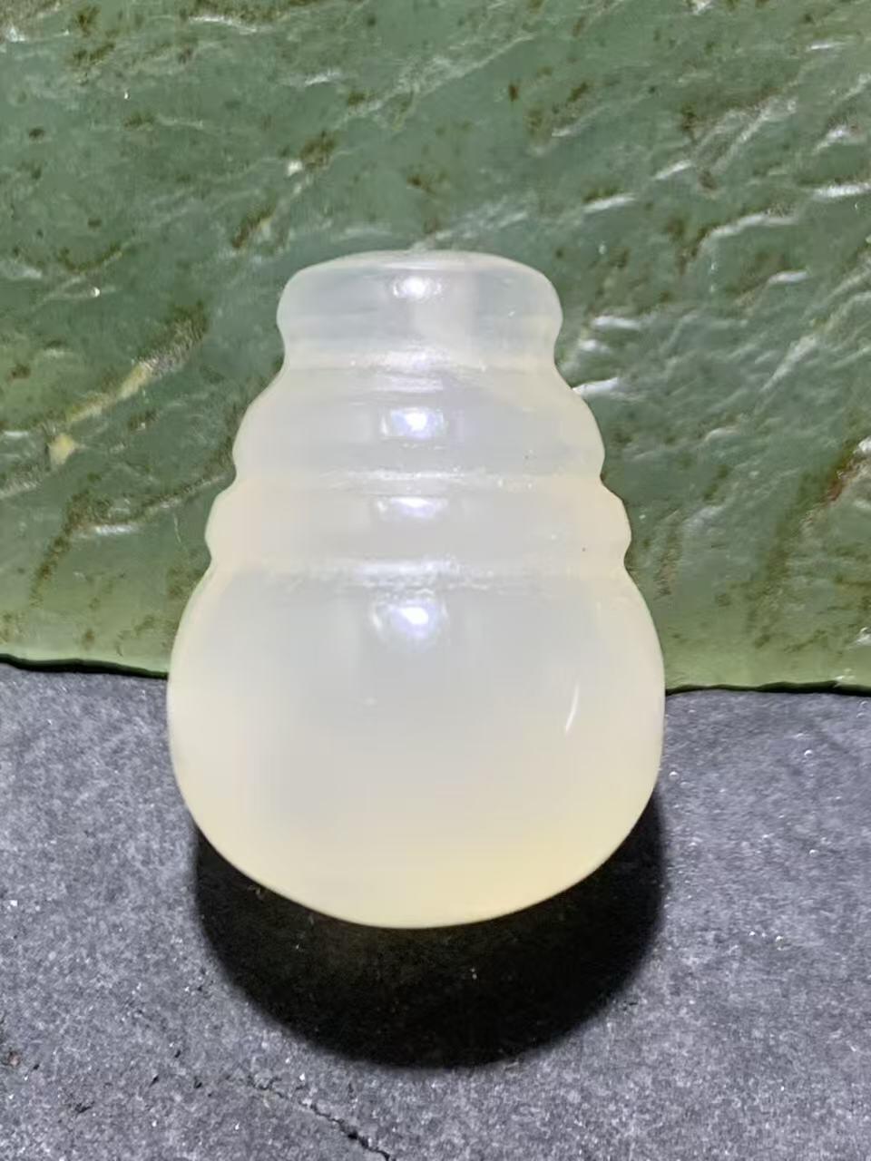 放福利！精美荔枝冻随形一体佛头三通一个，配串利器！